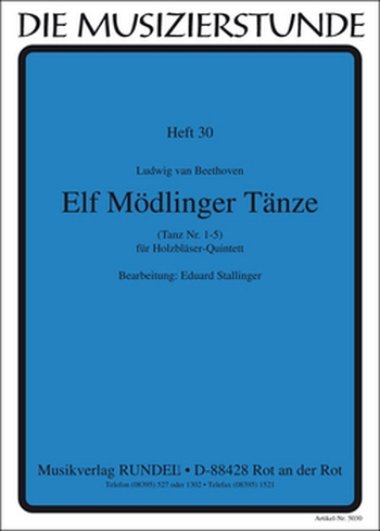 Elf Mödlinger Tänze (Nr. 1-5)