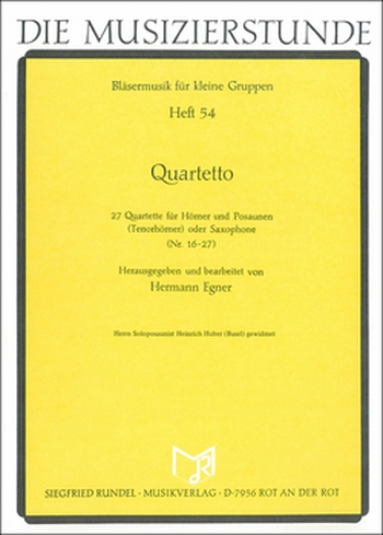 Quartetto (Nr. 16-27)