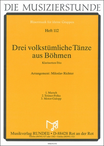 Drei volkstümliche Tänze aus Böhmen