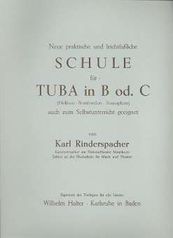 Schule für Tuba in B oder C