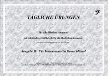 Tägliche Übungen - Bassschlüssel