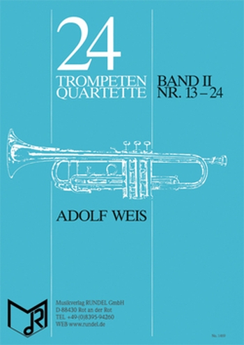 24 Trompeten Quartette, Band II (12-24)