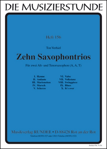 Zehn Saxophontrios