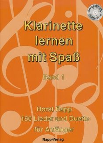 Klarinette lernen mit Spaß - Band 1 + CD