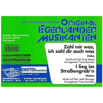 I lieg im Straßengrab'n