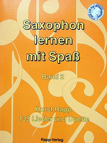 Saxophon lernen mit Spaß, Band 2 (inkl. CD)