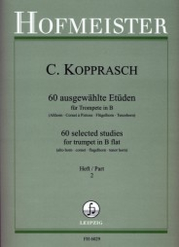 60 ausgewählte Etüden, Heft 2 (Trompete/Flügelhorn/Tenorhorn)