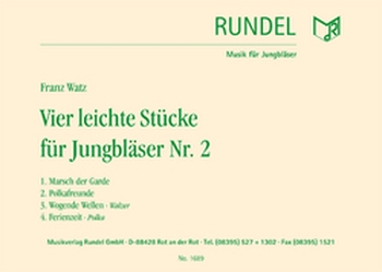 Vier leichte Stücke für Jungbläser Nr. 2