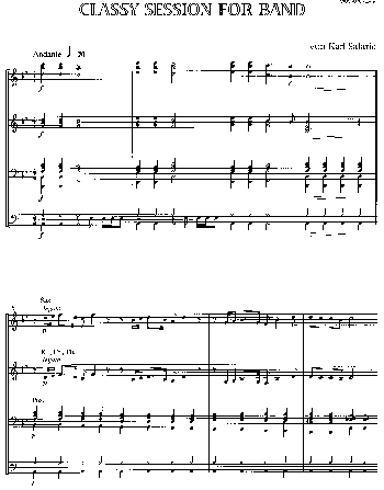Classy Session for Band
