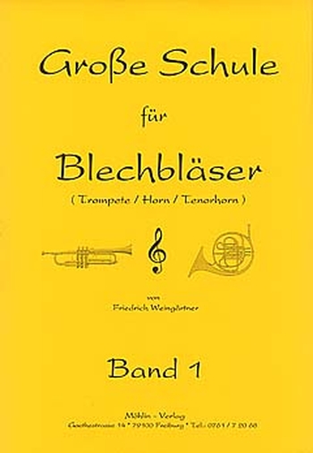 Große Schule für Blechbläser - Band 1