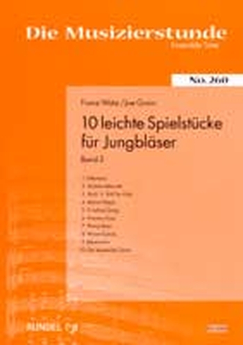 10 leichte Spielstücke für Jungbläser, Band 2