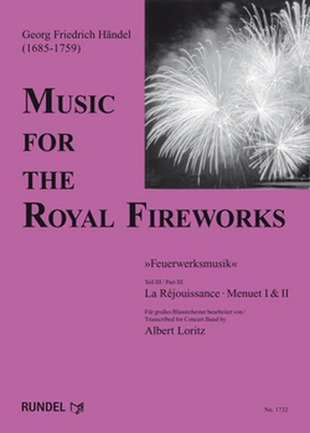 Music for the Royal Fireworks, Teil 3