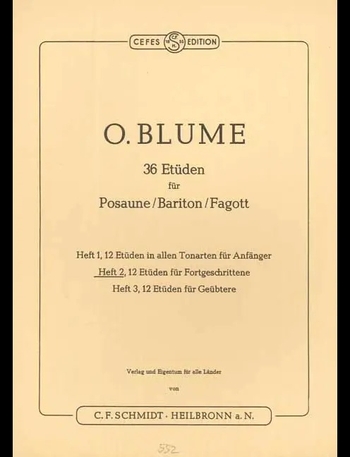 36 Etüden, Band 2 (Fagott)