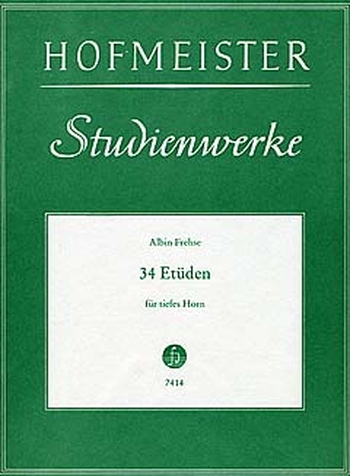 34 Etüden für tiefes Horn