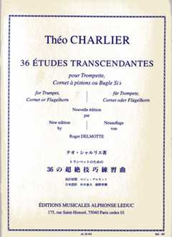 36 Etudes Trascentantes für Trompete