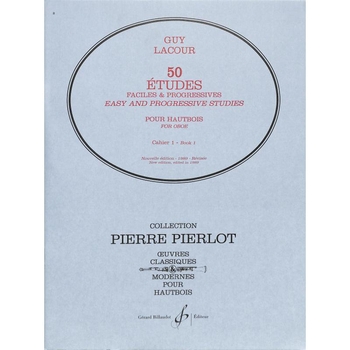 50 Etudes Faciles & Progressives (Oboe)
