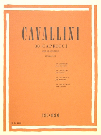 30 Capricci (Klarinette)