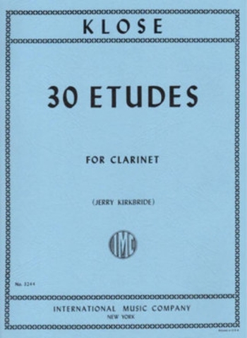 30 Etudes (Klarinette)