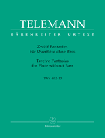Zwölf Fantasien für Querflöte ohne Bass (Oboe)