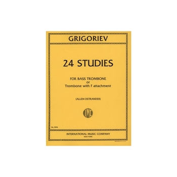 24 Studies (Bassposaune)