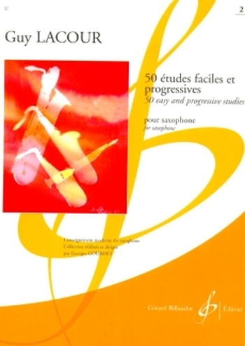 50 Etudes Faciles & Progressives (Saxophon), Volume 2