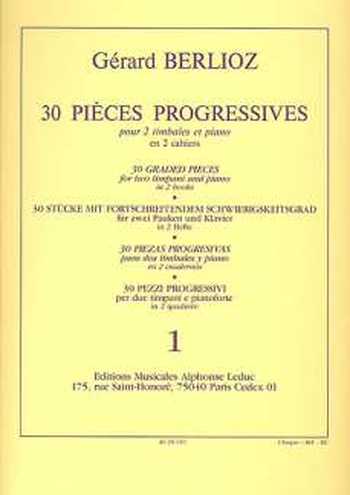 30 Pieces Progressives (Pauken) - Band 1