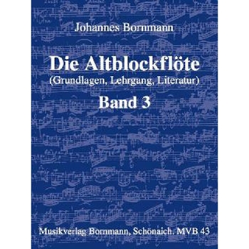 Die Altblockflöte, Band 3