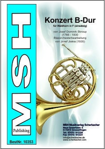 Konzert B-Dur für Waldhorn in F