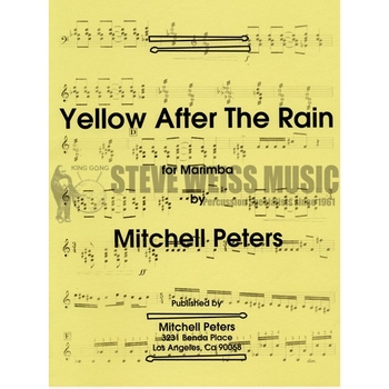 Yellow after the Rain (Stabspiele)