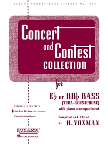 Concert and Contest Collection Es/B-Bass - Solo-Part