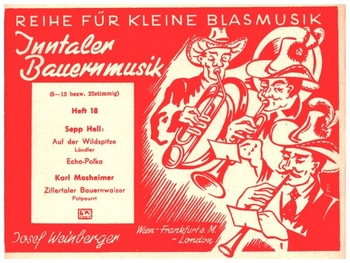 Inntaler Bauernmusik, Heft 18 - 5-stimmig