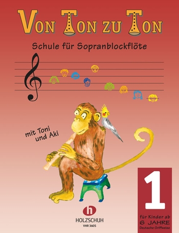 Von Ton zu Ton - Band 1 (Deutsche Griffweise)