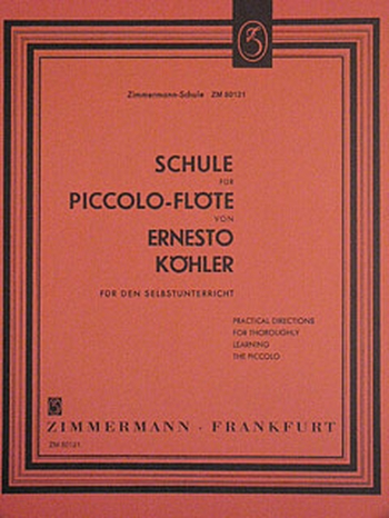 Schule für Piccolo Flöte
