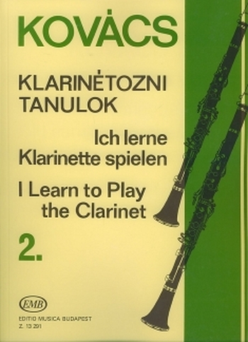 Ich lerne Klarinette (engl./dt./ungar.) - Band 2