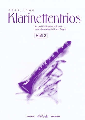 Festliche Klarinettentrios - Heft 2