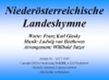 Niederösterreichische Landeshymne