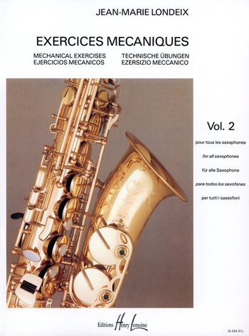 Exercices Mecaniques 2 - für Saxophon