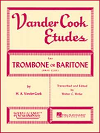 Vandercook Etudes for Trombone/Baritone