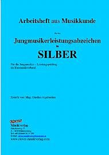 Arbeitsheft aus Musikkunde (Silber)