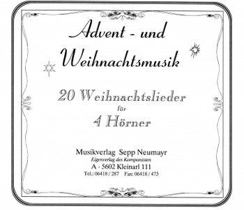 20 Weihnachtslieder für 4 Hörner