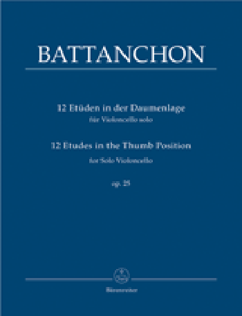 12 Etüden in der Daumenlage op 25