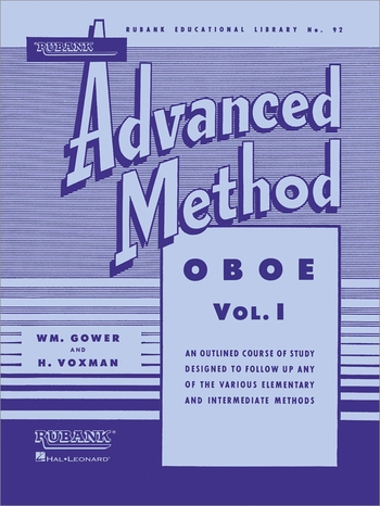 Advanced Method für Oboe - Band 1