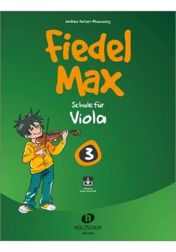 Fiedel Max - VIOLA - Schule für Viola 3 (inkl. Online-Audio)
