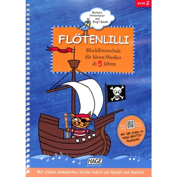 Flötenlilli - Band 2  (inkl. Online-Audio)