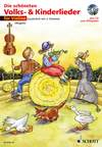 Die schönsten Volks- und Kinderlieder - Violinen (inkl. CD)