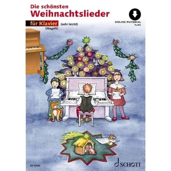 Die schönsten Weihnachtslieder - Klavier (inkl. Online-Audio)