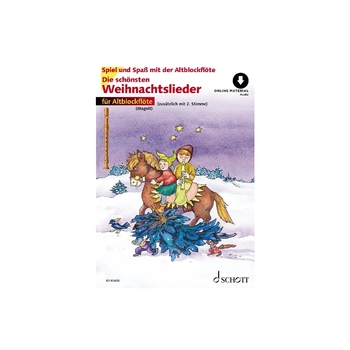 Die schönsten Weihnachtslieder - Altblockflöte (inkl. Online-Audio)