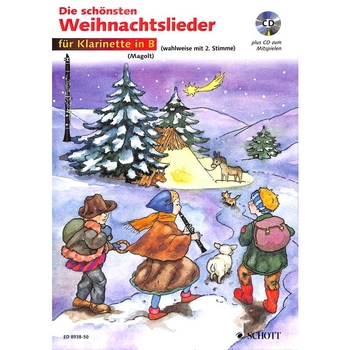 Die schönsten Weihnachtslieder - Klarinette in B (inkl. CD)