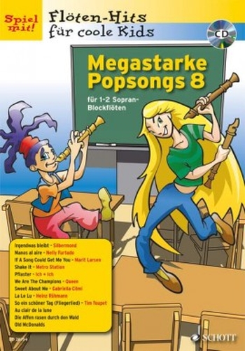 Megastarke Popsongs - Band 8 (inkl. CD)