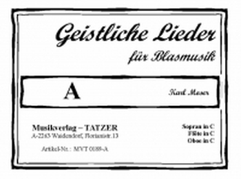 Geistliche Lieder für Blasmusik